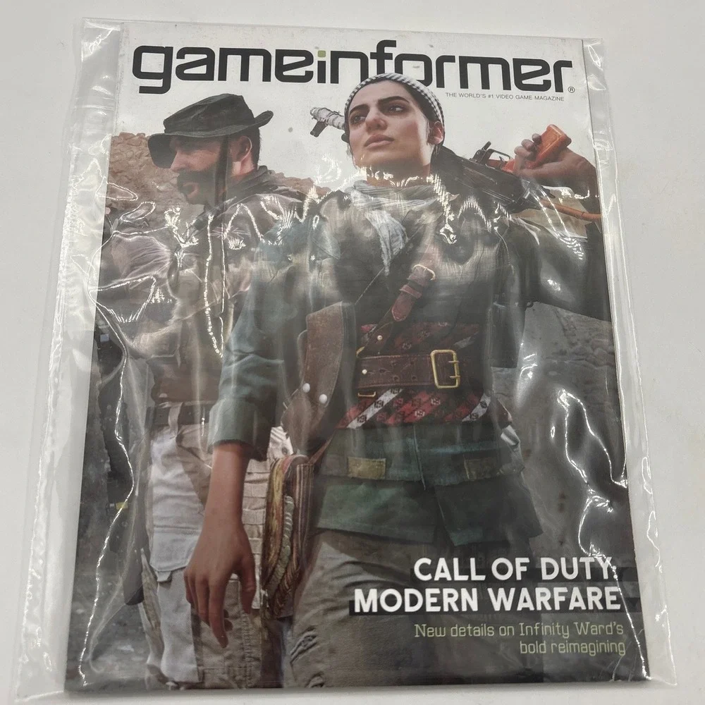 Game Informer‎ Call of Duty Modern Warfare Magazine 2019 Issue 317 Infinity Ward